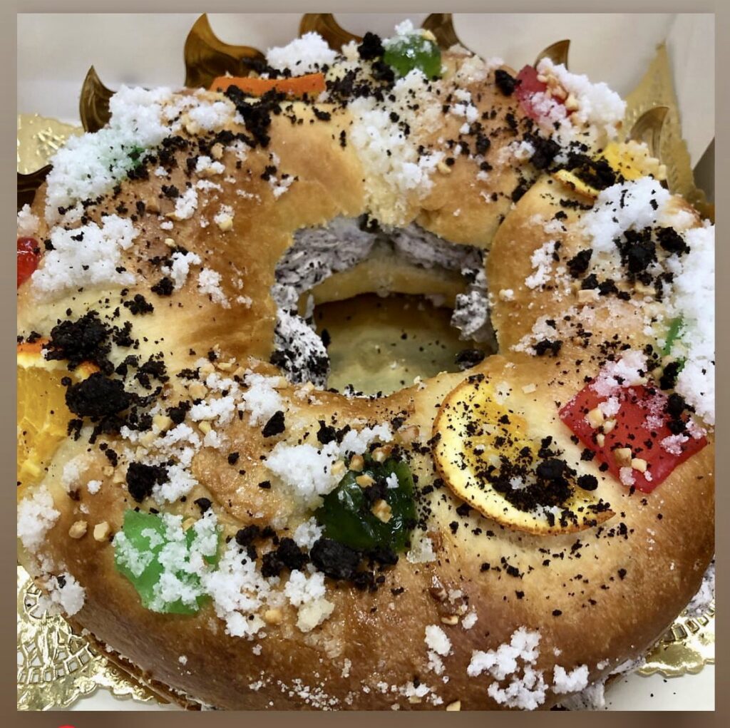 Roscón de reyes del Forn de Izla